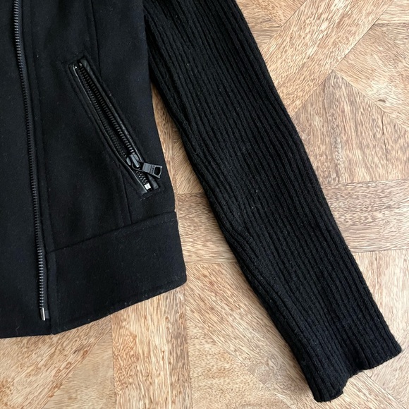 Banana Republic Wool Moto Jacket - Picture 2 of 5